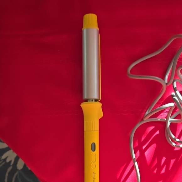 Drybar Vibrant Yellow Styling Tool with Silver Barrel